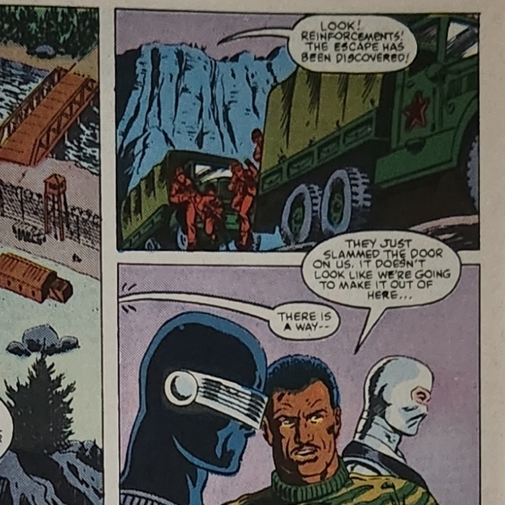 G.I. Joe A Real American Hero #66 Marvel Comics 1987 Copper Age Snake Eyes Jinx - Picture 12 of 13